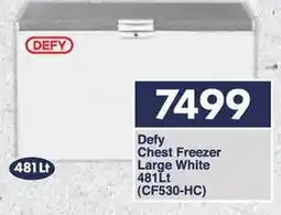 President Hyper Defy Chest Freezer Large White offer