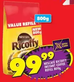 Shoprite Nescafé ricoffy instant coffee refill offer