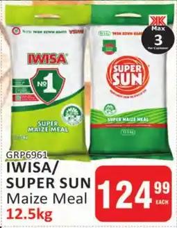 KitKat Cash and Carry IWISA/ SUPER SUN Maize Meal offer