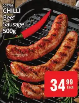 KitKat Cash and Carry CHILLI Beef Sausage offer