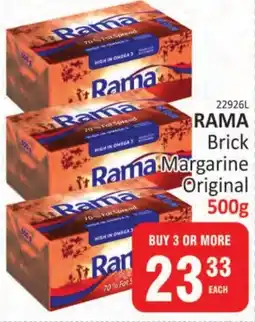 KitKat Cash and Carry RAMA Brick Margarine Original offer