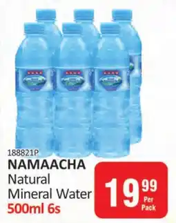 KitKat Cash and Carry NAMAACHA Natural Mineral Water offer