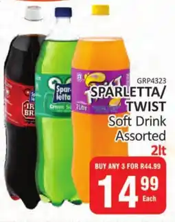 KitKat Cash and Carry SPARLETTA/TWIST Soft Drink Assorted offer