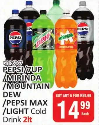 KitKat Cash and Carry Pepsi/7up/ mirinda/ mountain dew/ pepsi max/ light cold drink offer