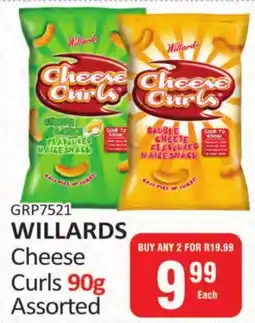 KitKat Cash and Carry Willards Cheese Curls Assorted offer