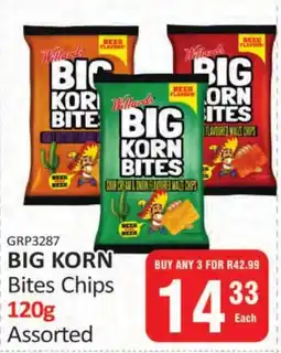 KitKat Cash and Carry BIG KORN Bites Chips Assorted offer