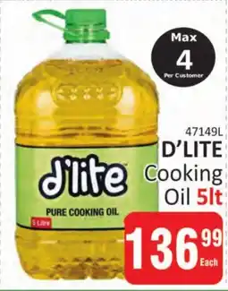 KitKat Cash and Carry D'LITE Cooking Oil offer