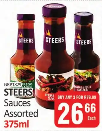 KitKat Cash and Carry STEERS Sauces Assorted offer