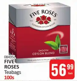 KitKat Cash and Carry Five Roses Teabags offer