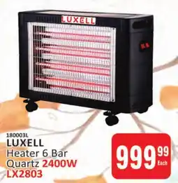 KitKat Cash and Carry Luxell Heater 6 Bar Quarts offer
