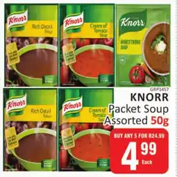 KitKat Cash and Carry Knorr Packet Soup Assorted offer