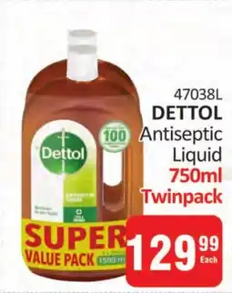 KitKat Cash and Carry Dettol Antiseptic Liquid Twinpack offer