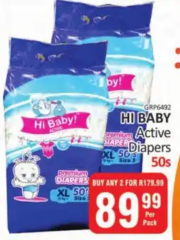 KitKat Cash and Carry HI BABY Premium Active Diapers offer