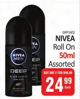 KitKat Cash and Carry NIVEA Roll On Assorted offer
