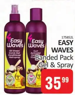 KitKat Cash and Carry Easy Waves Banded Pack Gel & Spray offer
