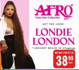 KitKat Cash and Carry Afro londie london longest braid offer