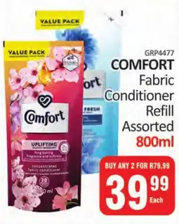 KitKat Cash and Carry COMFORT Fabric Conditioner Refill Assorted offer