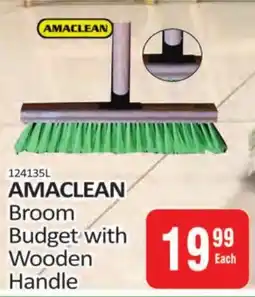KitKat Cash and Carry AMACLEAN Broom Budget with Wooden Handle offer