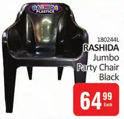 KitKat Cash and Carry RASHIDA Jumbo Party Chair Black offer