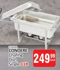 KitKat Cash and Carry CONDERE Chafing Dish Single offer
