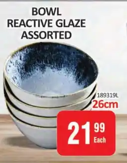 KitKat Cash and Carry Bowl reactive glaze assorted offer