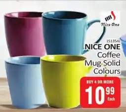KitKat Cash and Carry NICE ONE Coffee Mug Solid Colours offer