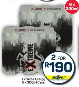 Pick n Pay Extreme Energy Cans offer