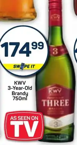 Pick n Pay KWV 3-Year-Old Brandy offer
