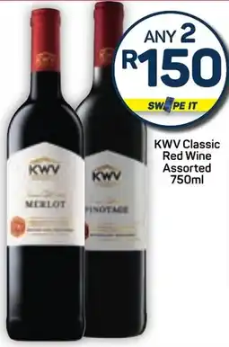 Pick n Pay KWV Classic Red Wine Assorted offer