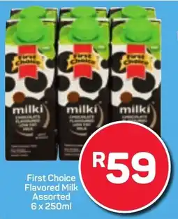 Pick n Pay First Choice Flavored Milk Assorted offer