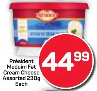 Pick n Pay Président Meduim Fat Cream Cheese Assorted offer