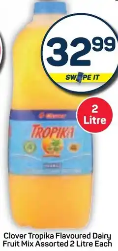 Pick n Pay Clover Tropika Flavoured Dairy Fruit Mix Assorted offer