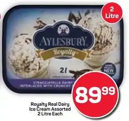 Pick n Pay Royalty Real Dairy Ice Cream Assorted offer