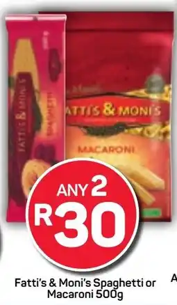 Pick n Pay Fatti's & Moni's Spaghettior or Macaroni offer