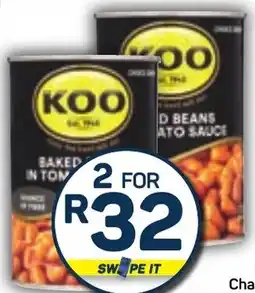 Pick n Pay Koo Baked Beans in Tomato Sauce offer