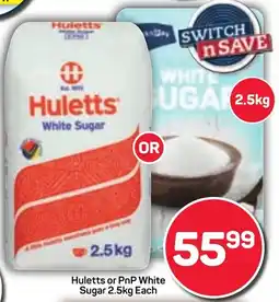 Pick n Pay Huletts or PnP White Sugar offer