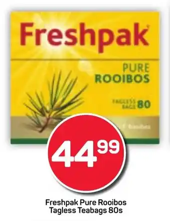 Pick n Pay Freshpak Pure Rooibos Tagless Teabags offer