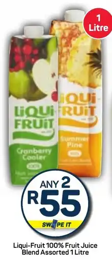 Pick n Pay Liqui-Fruit 100% Fruit Juice Blend Assorted offer