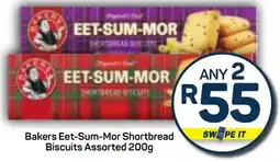 Pick n Pay Bakers Eet-Sum-Mor Shortbread Biscuits Assorted offer