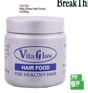 Africa Cash and Carry Vita Glow Hair Food 100g offer