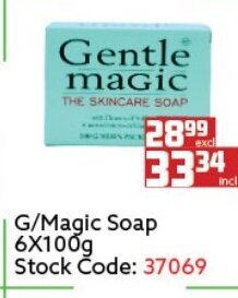 Africa Cash and Carry G/Magic Soap 6x100g offer