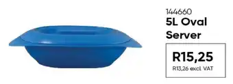 5L Oval Server