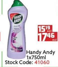 Africa Cash and Carry Handy Andy 1x750ml offer