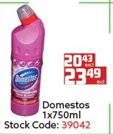 Africa Cash and Carry Domestos 1x750ml offer