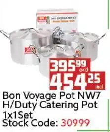 Africa Cash and Carry Bon Voyage Pot NW7 H/Duty Catering Pot offer