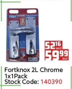 Fortknox 2L Chrome 1x1pack