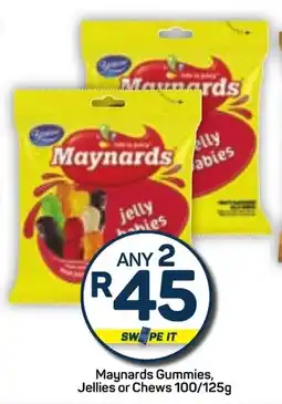 Pick n Pay Maynards Gummies, Jellies or Chews offer