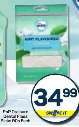 Pick n Pay PnP Oralsure Dental Floss Picks offer