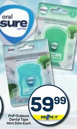 Pick n Pay PnP Oralsure Dental Tape Mint offer