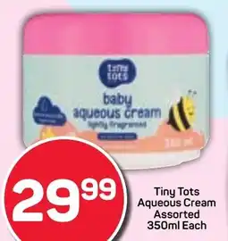 Pick n Pay Tiny Tots Aqueous Cream Assorted offer